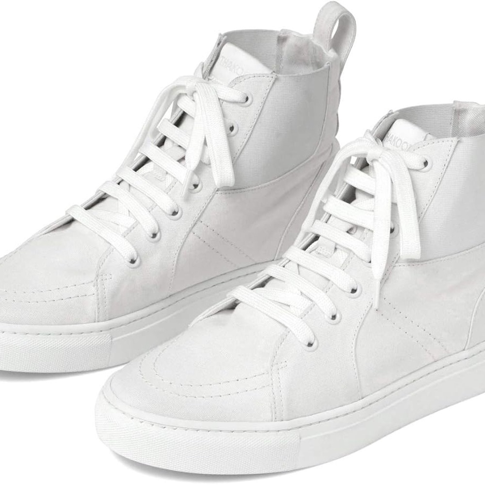 Thakoon White High-Top Canvas Sneakers